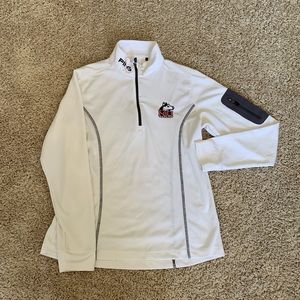 NIU quarter zip